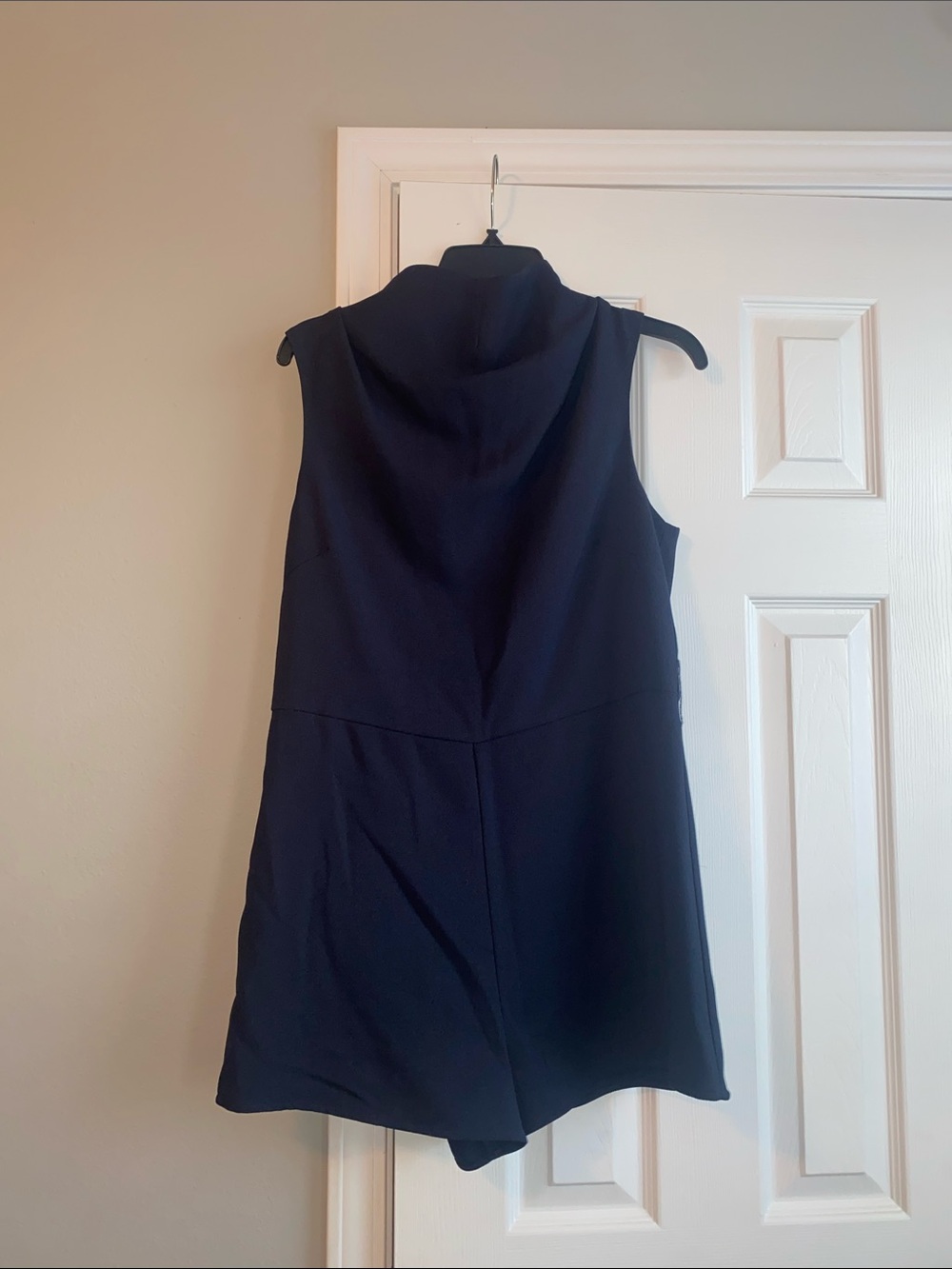 Sleeveless Navy  Romper
